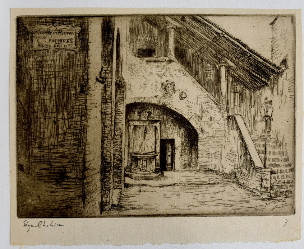 EDGAR CHAHINE, Impressions of Italy | Impressions D'italie, 1906