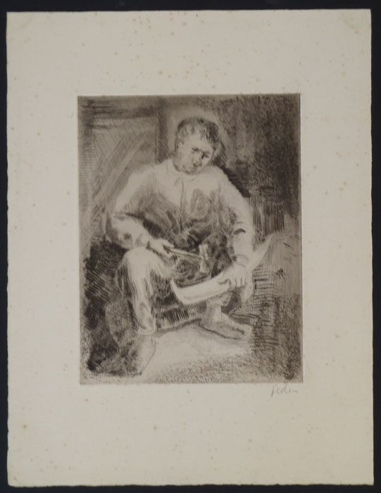 ADOLPHE FEDER, The Blacksmith