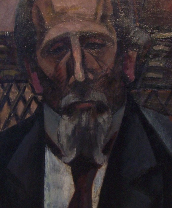 ALFRED RETH, Portrait of the Musician Mazzi, 1912