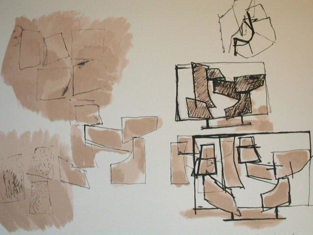 YEHIEL SHEMI, Abstract Composition