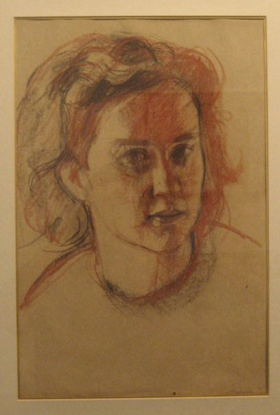 ADOLPHE MILICH, Portrait of a Girl with Red Hair