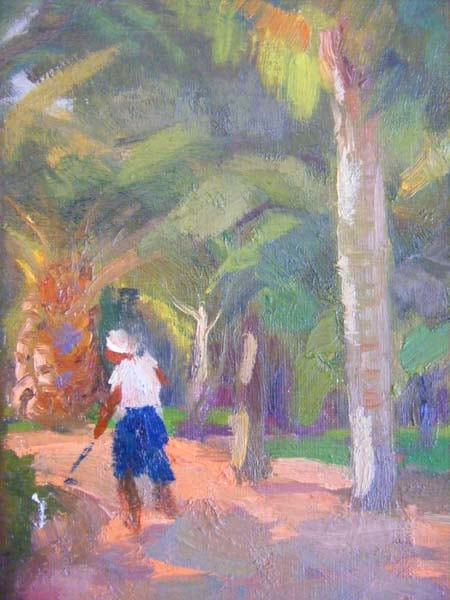 ELIE PAVIL, Park in Marrakesh, 1937