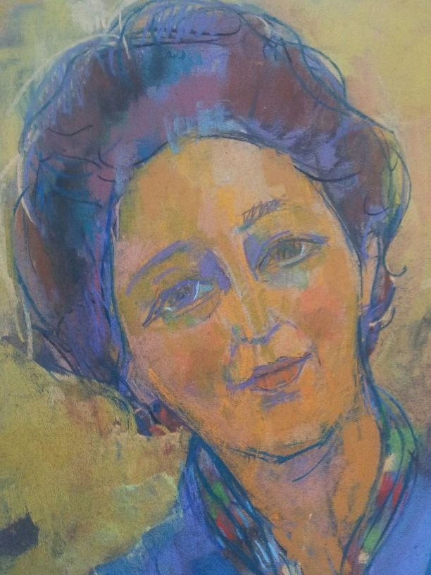 ZYGMUNT SIGMUND LANDAU, Portrait of a Woman, 1950