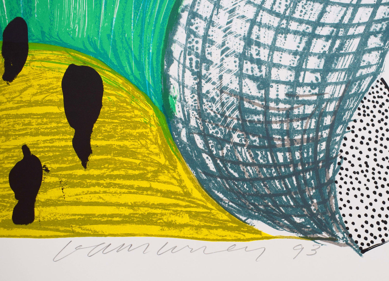 DAVID HOCKNEY, Gorge d’Incre, from: Some More New Prints, 1993