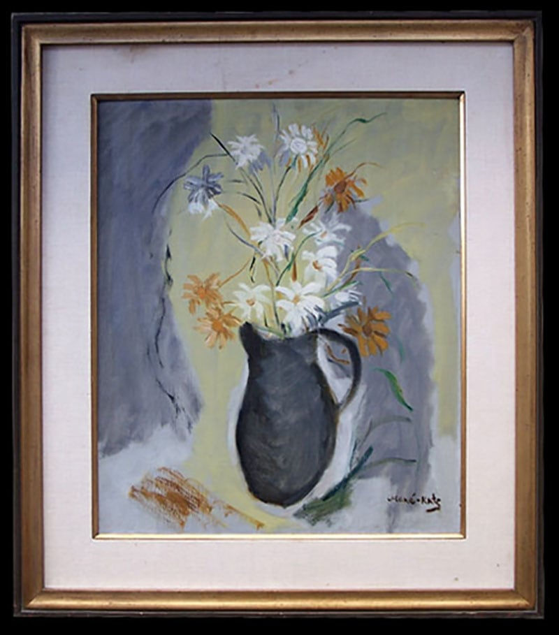 MANE KATZ, Flowers, ca. 1950's