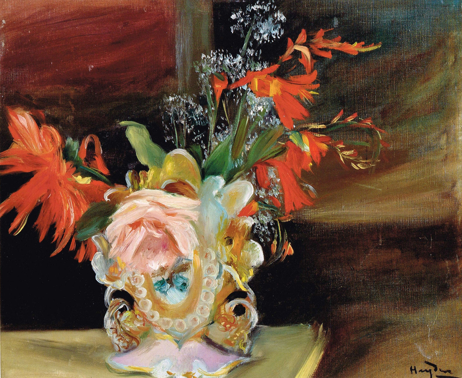 HENRI HAYDEN, Still Life with Flowers