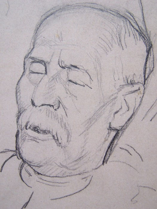 HENRYK BERLEWI, Sleeping Man, 1919