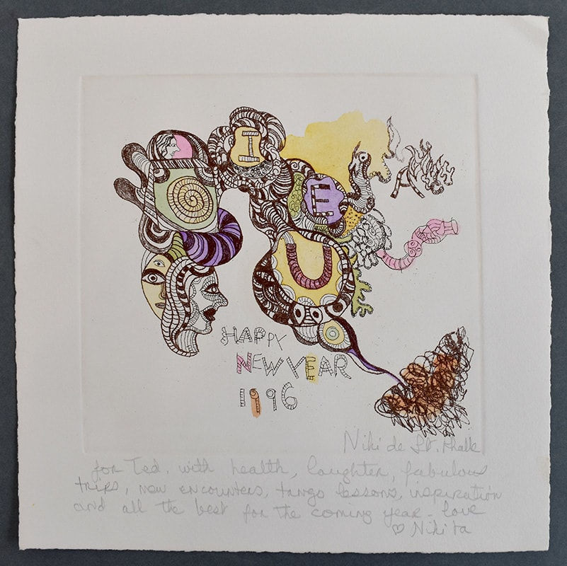 NIKI DE SAINT PHALLE, Happy New Year, 1996