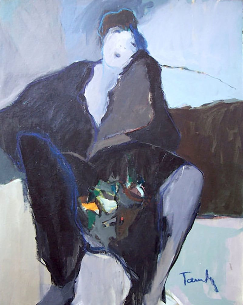 ITZCHAK TARKAY, Young Woman