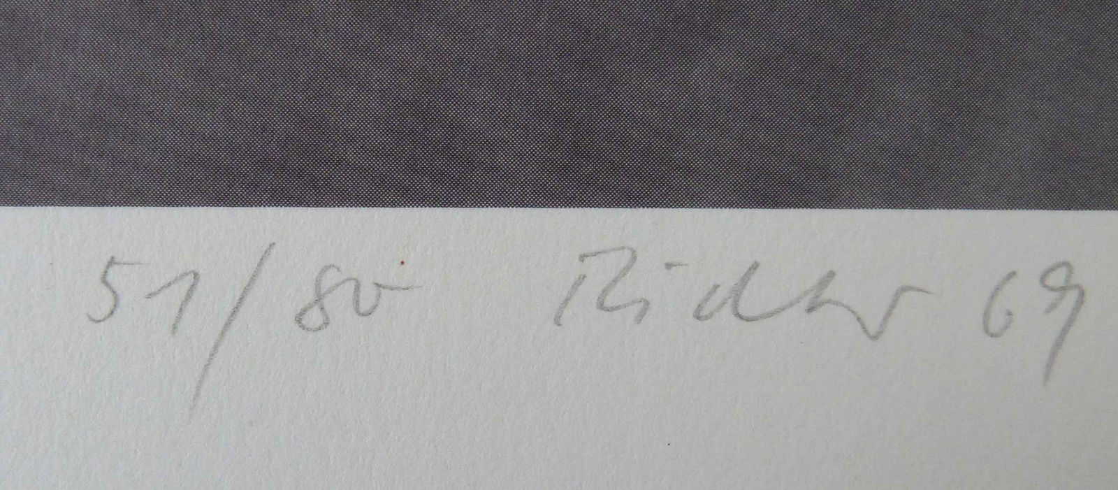 GERHARD RICHTER, Table Legs, from: Nine Objects | Neun Objekte, 1969