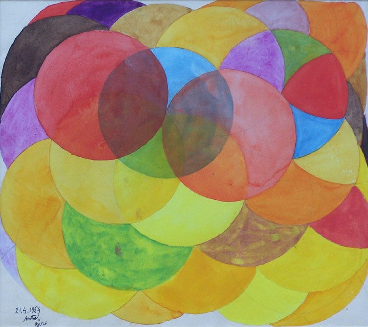 ANTAL BIRÓ, Balloons, 1954