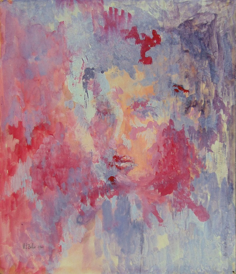 HAZEL BELVO, Female Portrait, 1960