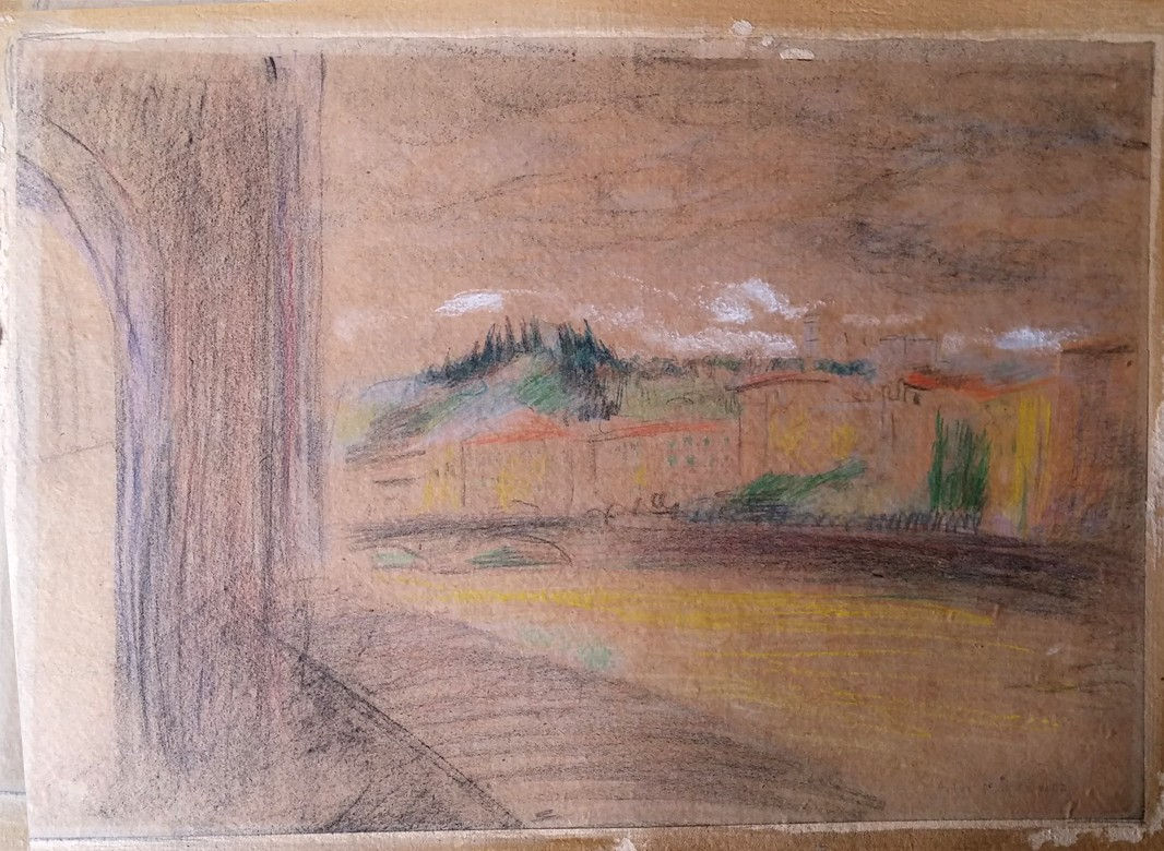 ARTUR MARKOWICZ, Village by the Hill