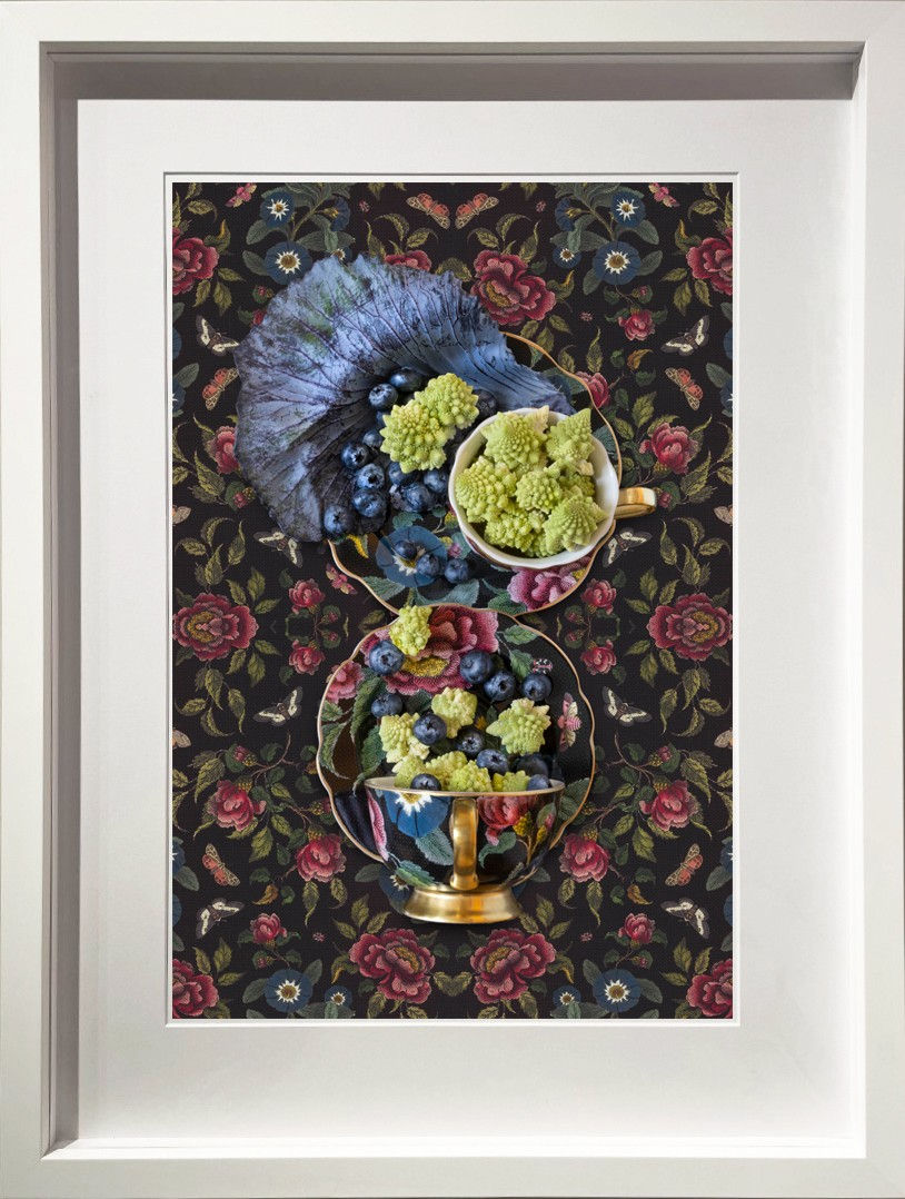 framed photograph Spode Creatures of Curiosity with Romaneso by JP Terlizzi