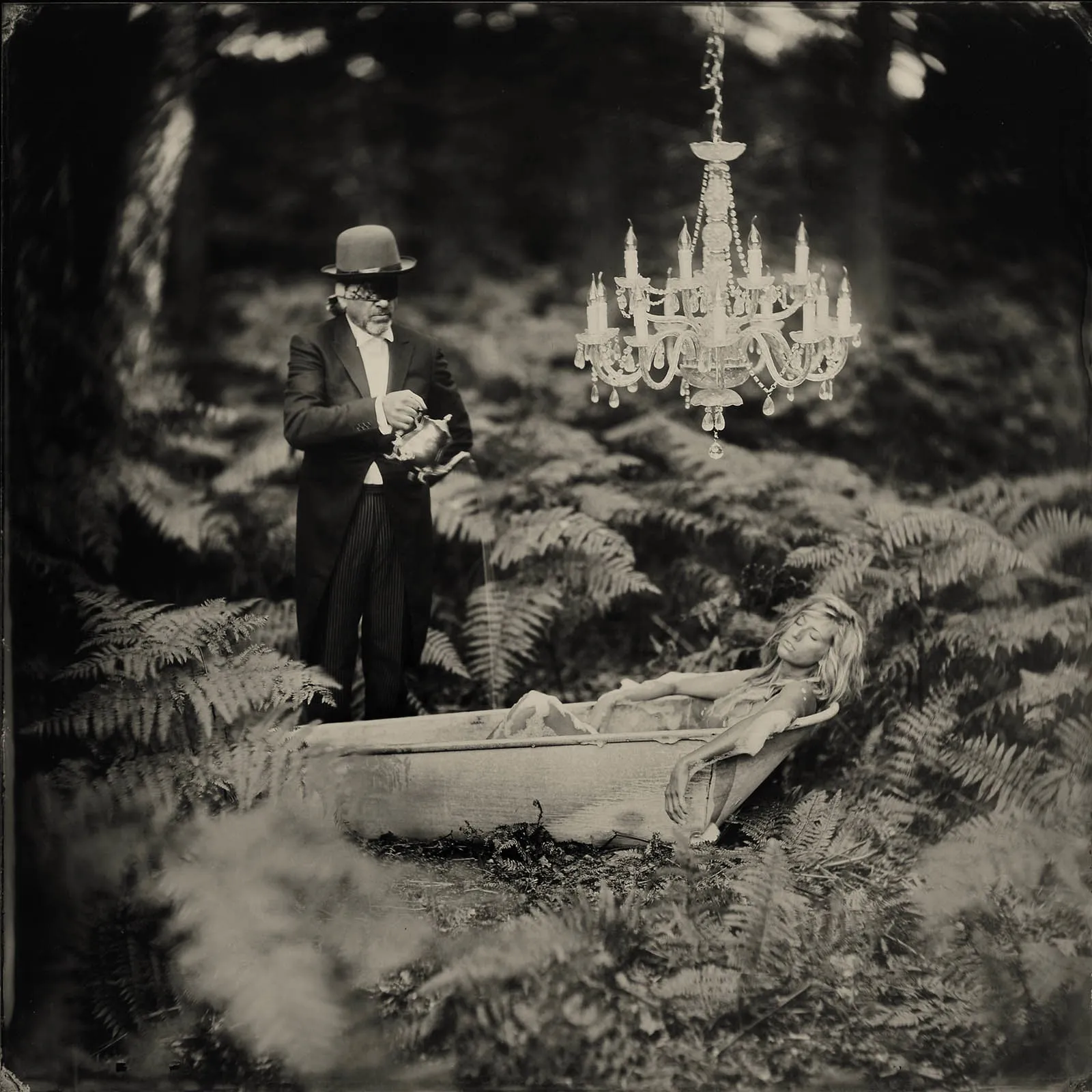 nude woman bathing photograph Alex Timmermans buy here Gilman Contemporary Sun Valley art gallery