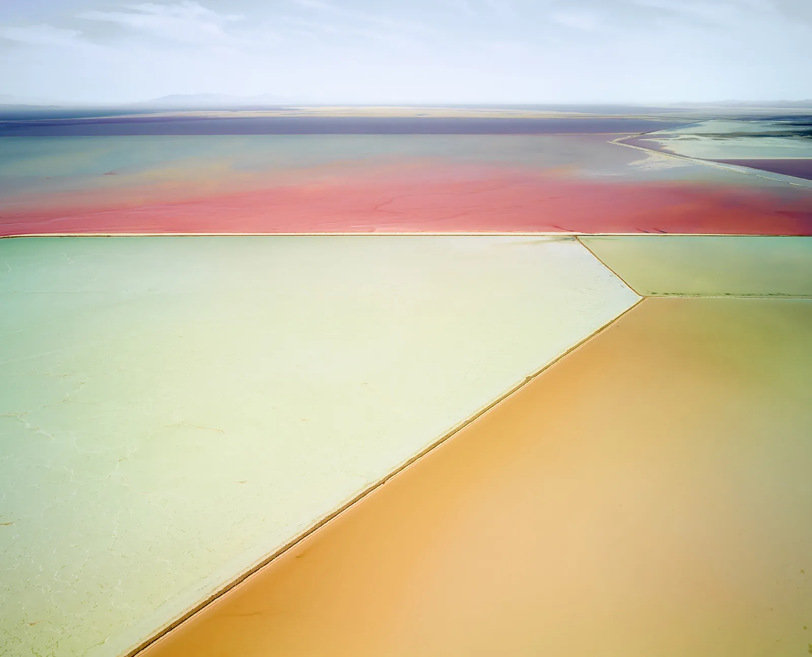 David Burdeny photograph Great Salt Lake aerial