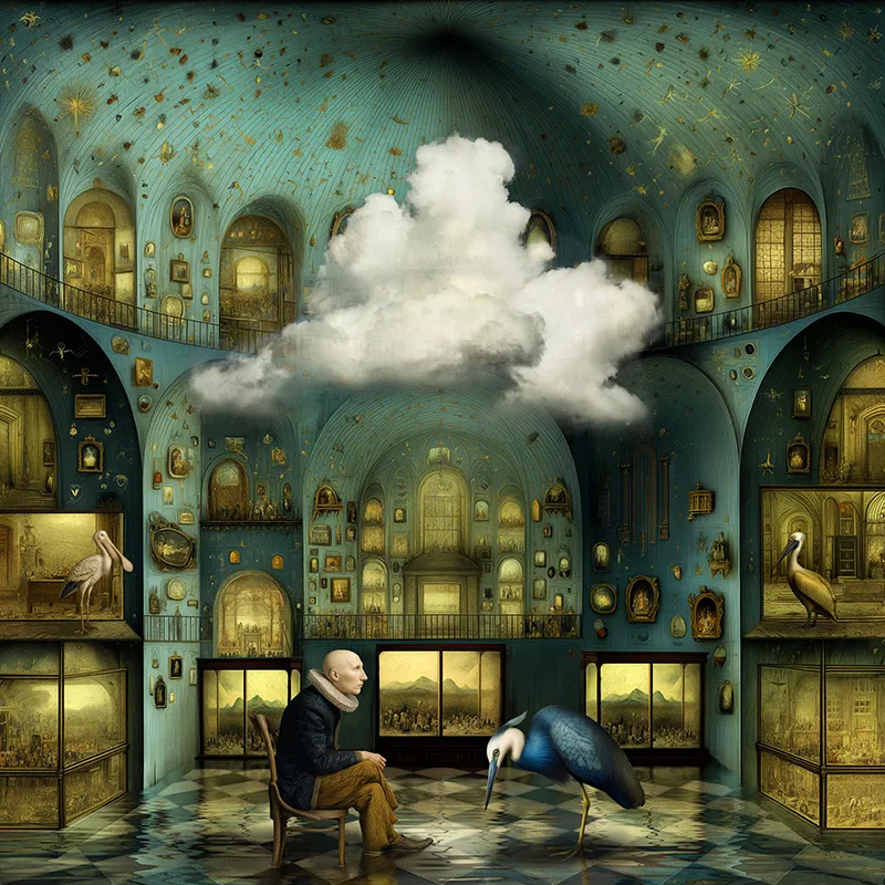 Maggie Taylor The cloud tender