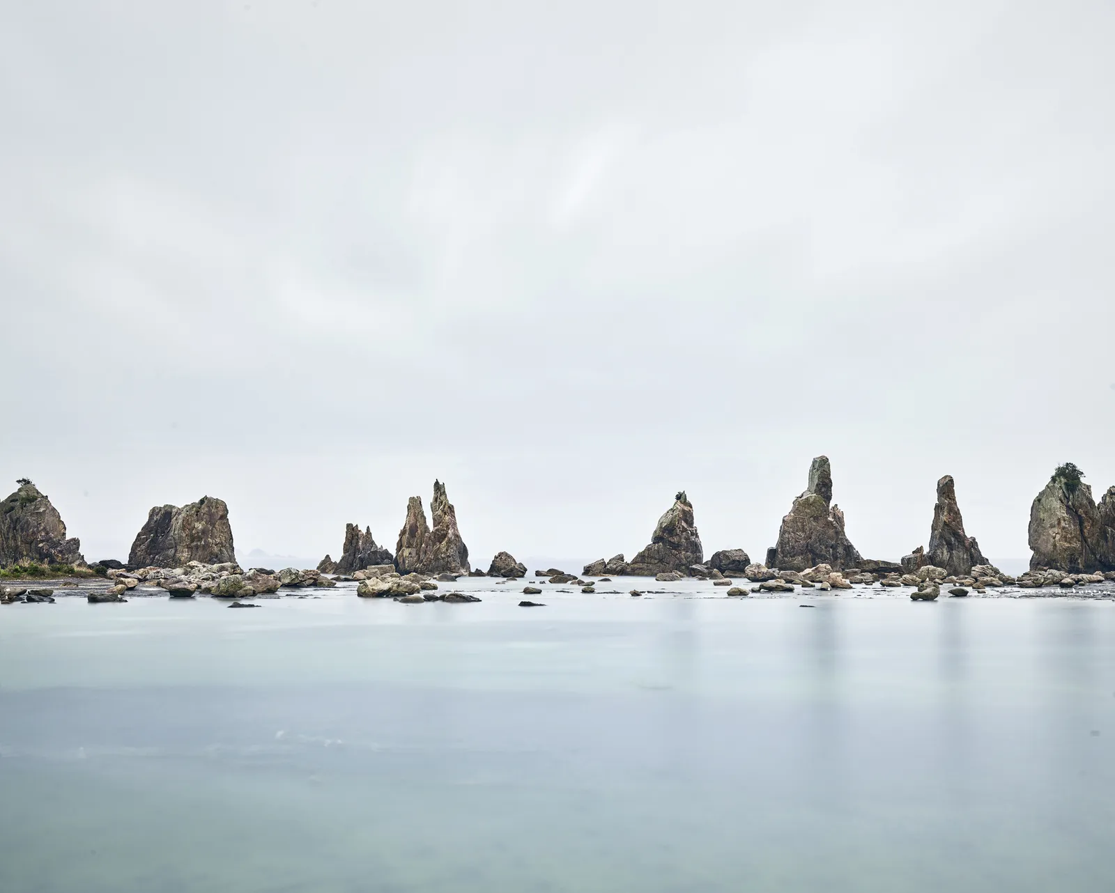 Hashigui-iwa Rock in Japan