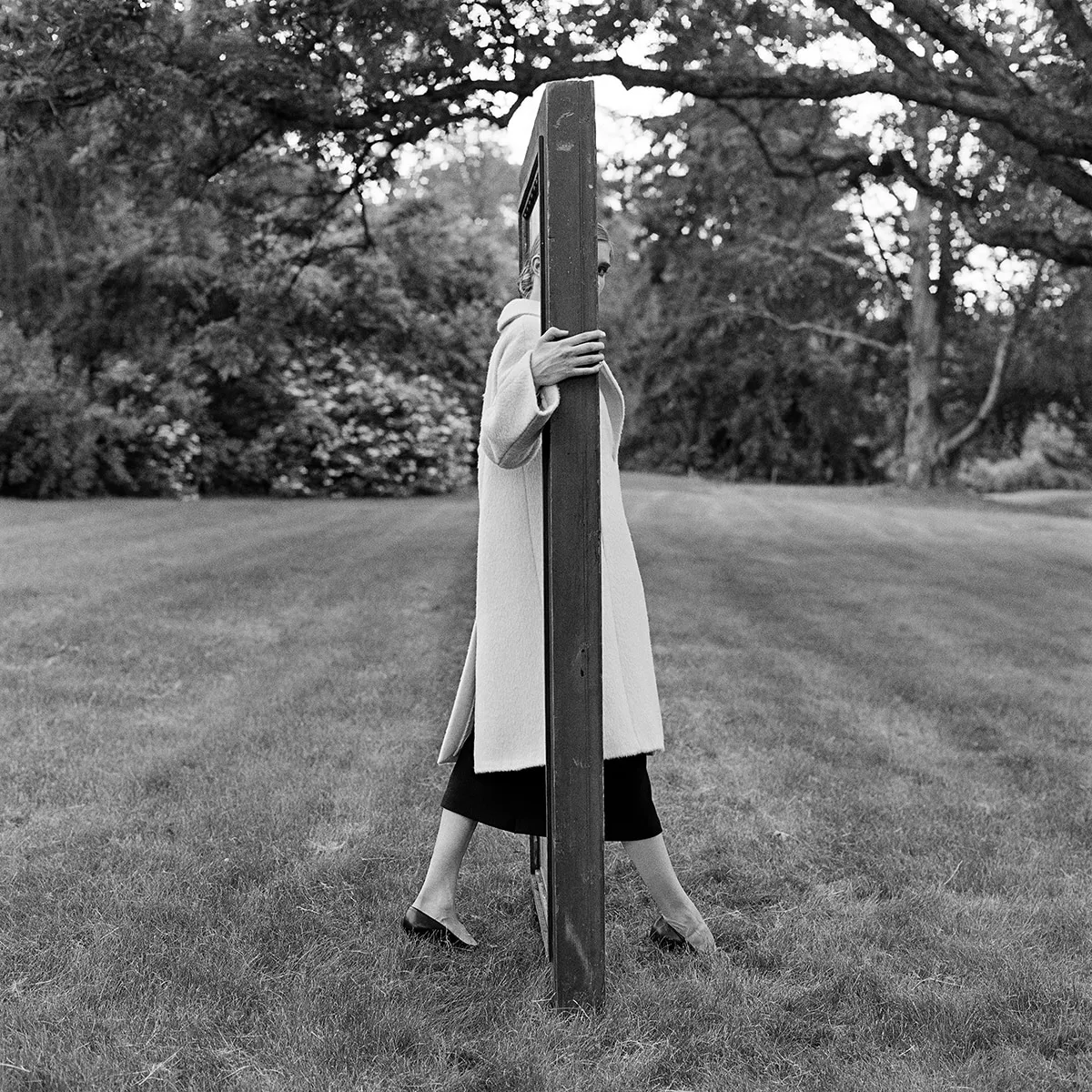 Rodney Smith, Woman Stepping Through Doorway, Snedens Landing, New York, 1998