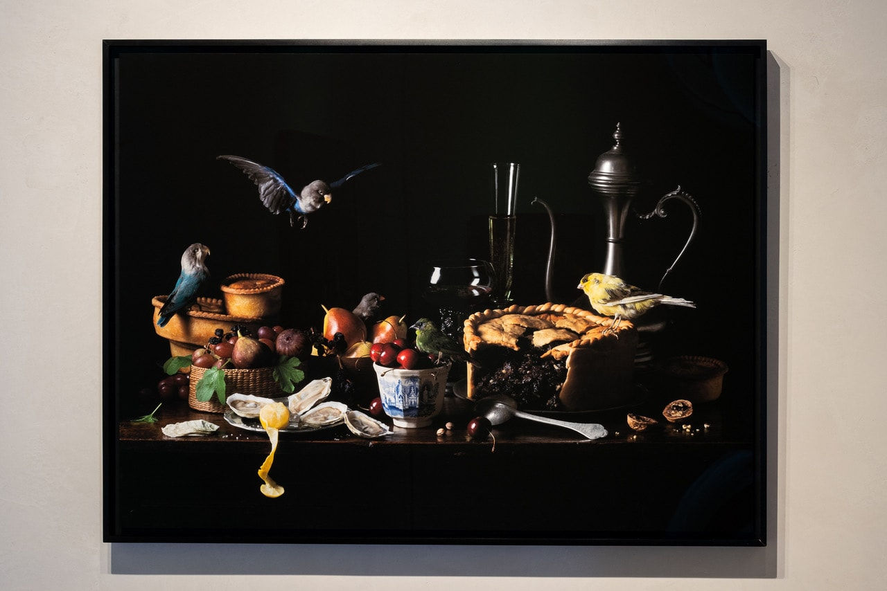 Paulette Tavormina installation shot of Banquet