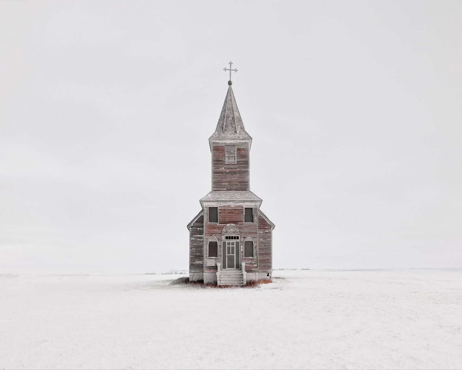 David Burdeny photograph church in snow