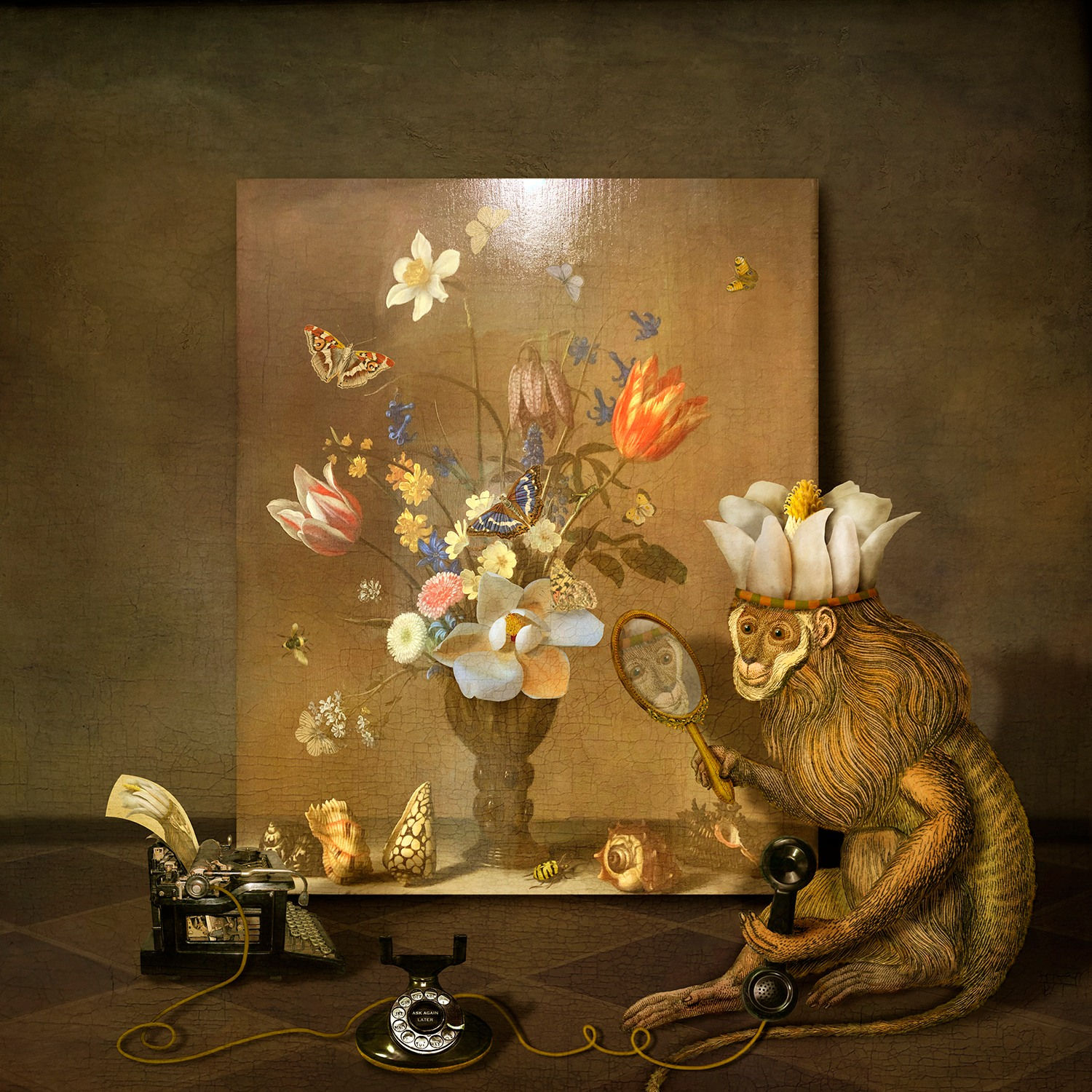 Maggie Taylor surrealist photography monkey and still life purchase at gilman contemporary