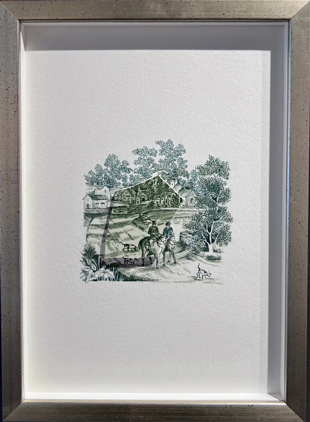 maria ossandon recart reconstruction china paper ink horses riders