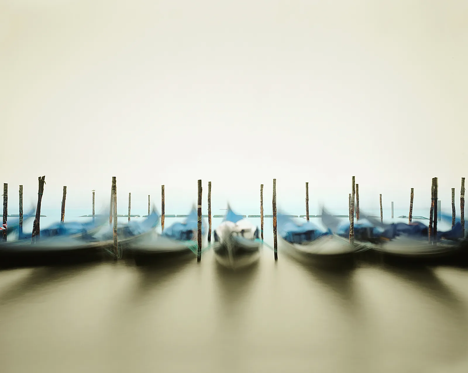 David Burdeny, Gondolas, Venice, 2010
