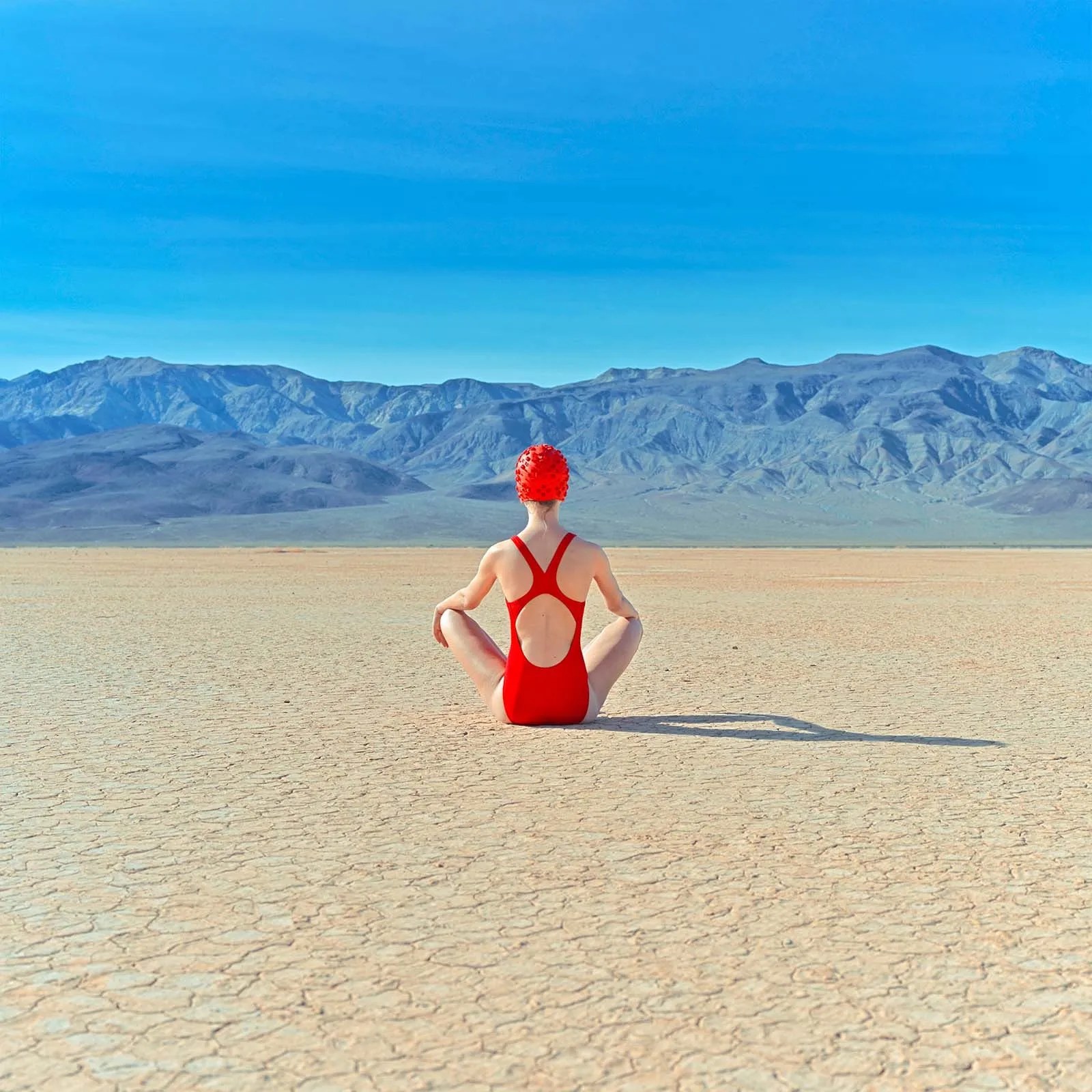 Maria Svarbova photography swimming pool buy here Gilman Contemporary Sun Valley art gallery Death Valley series