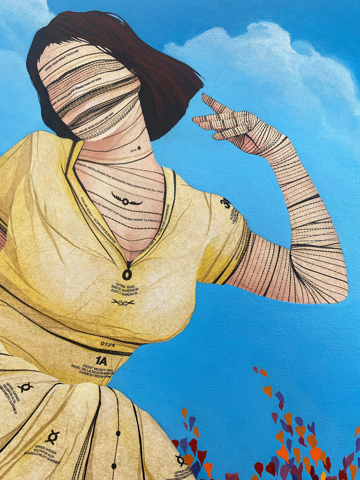 detail shot of Proliferation by John Westmark