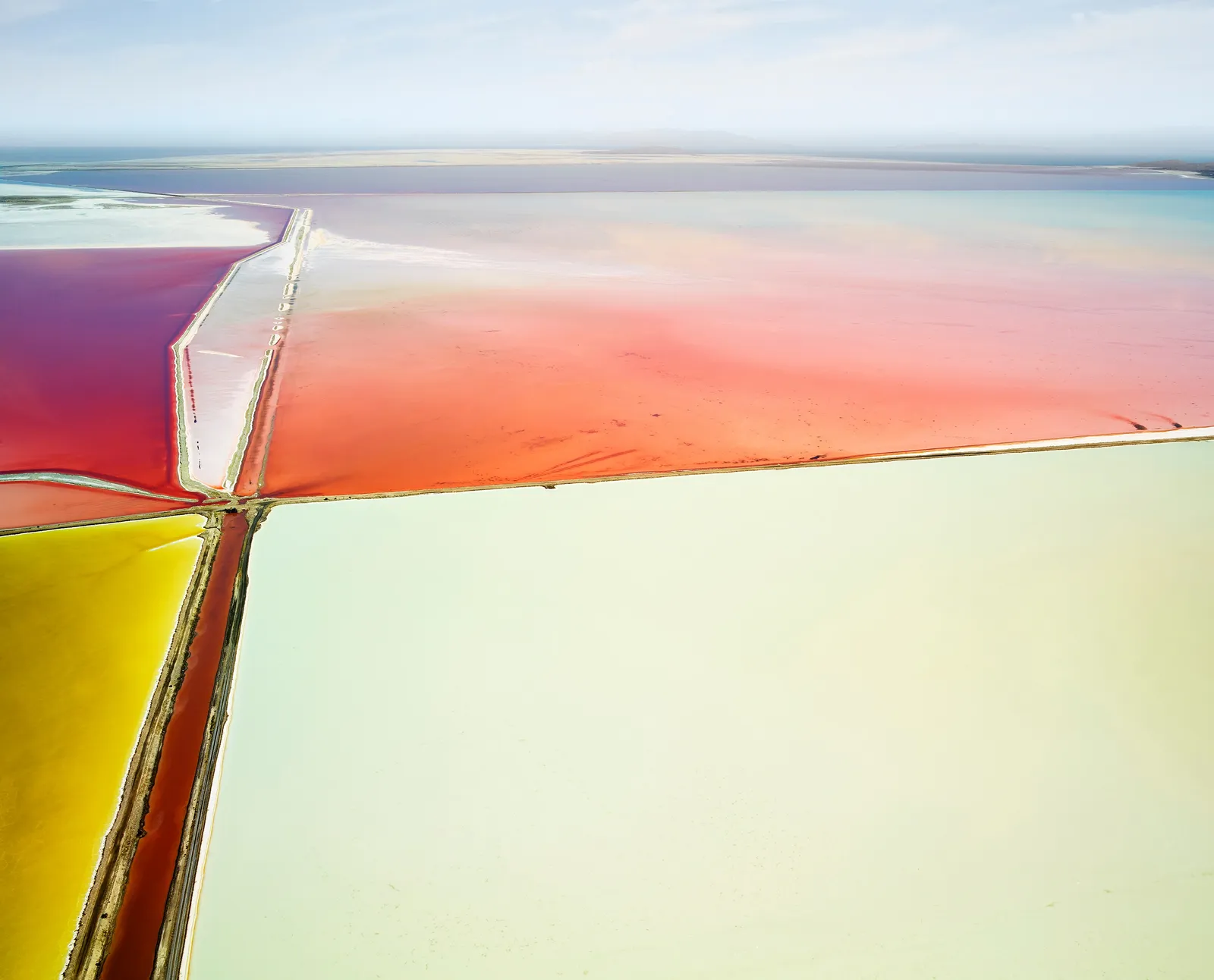 David Burdeny photograph Great Salt Lake aerial