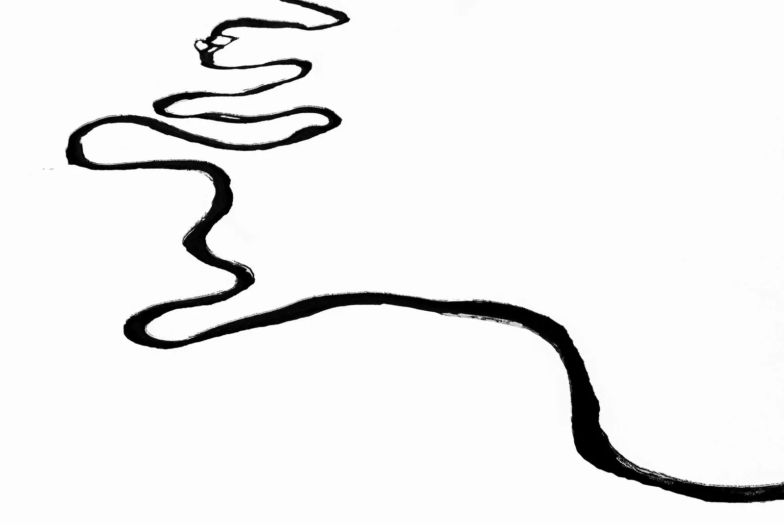 Tuck Fauntleroy Elements series aerial photography streams in winter buy originals here Gilman Contemporary art gallery Sun Valley Idaho