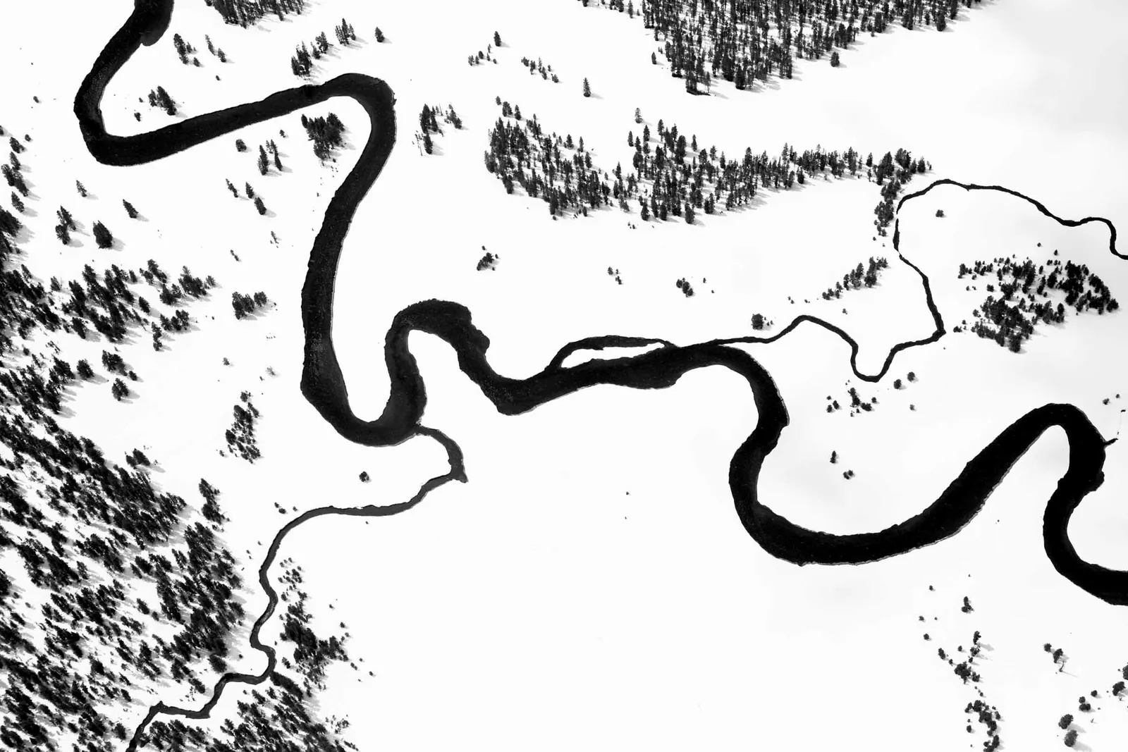 Tuck Fauntleroy Waterline series aerial photography buy here Gilman Contemporary Sun Valley Idaho art gallery