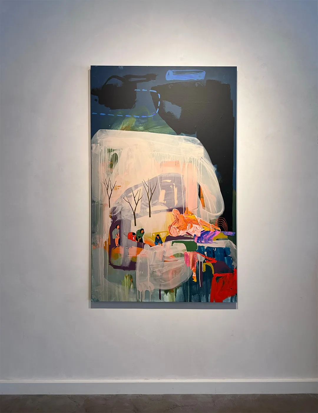 seonna hong figurative abstract work human interaction purchase at gilman contemporary sun valley