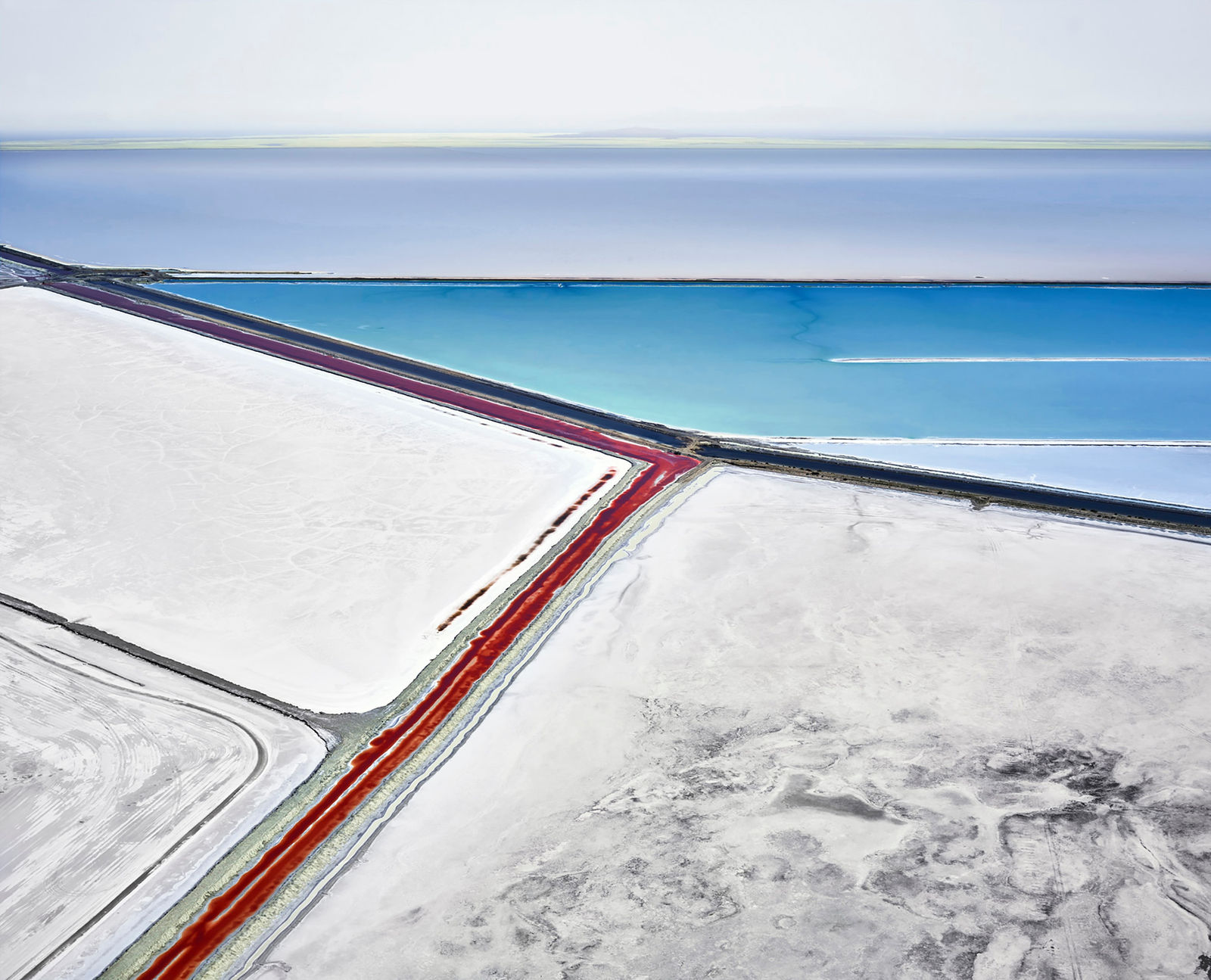 David Burdeny photograph Great Salt Lake aerial