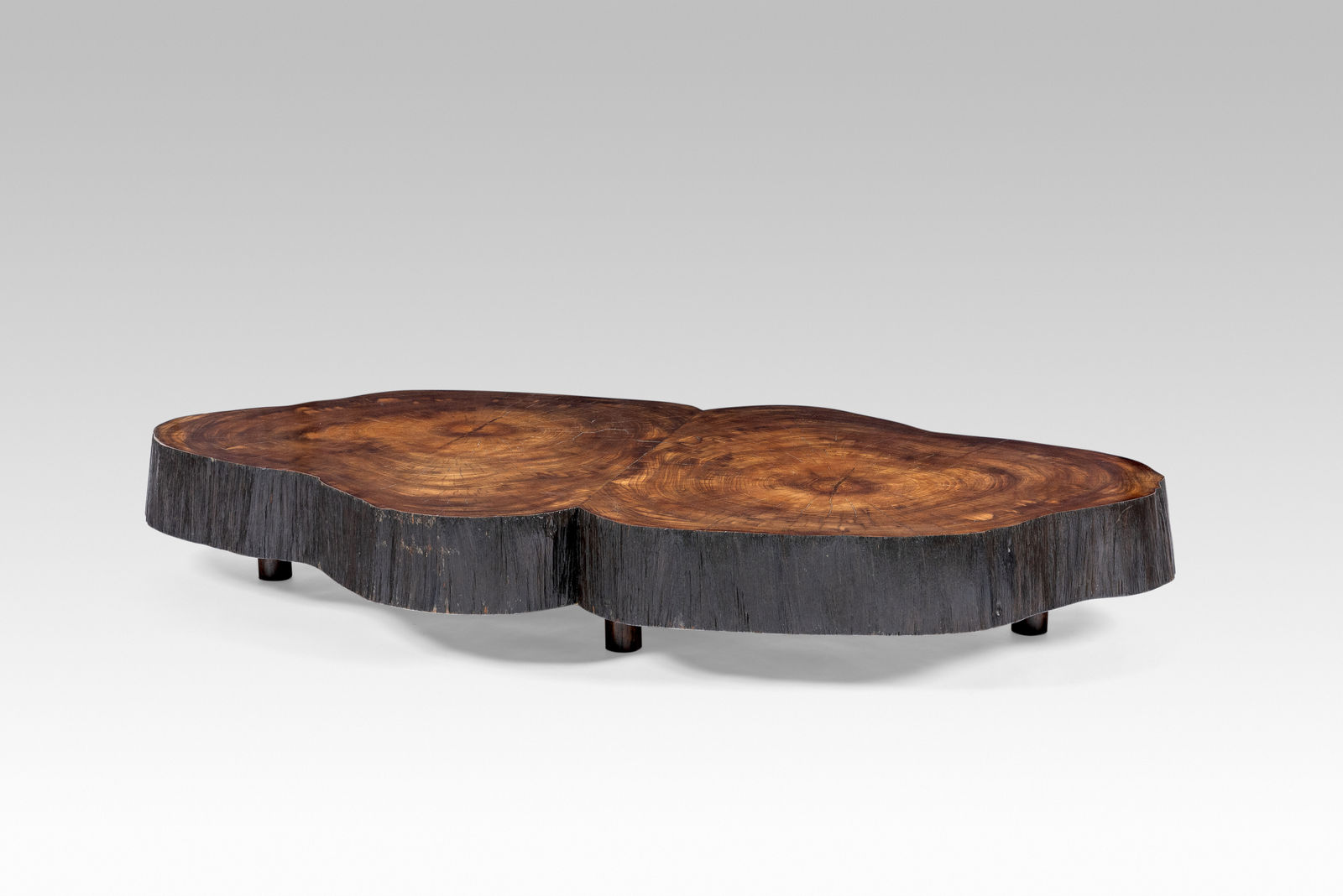 Joaquim Tenreiro, Oval Coffee Table from solid 