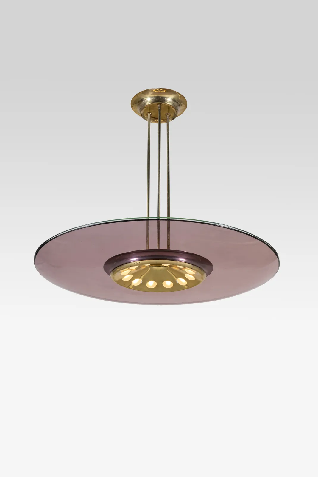 Max Ingrand, Ceiling light, c. 1954