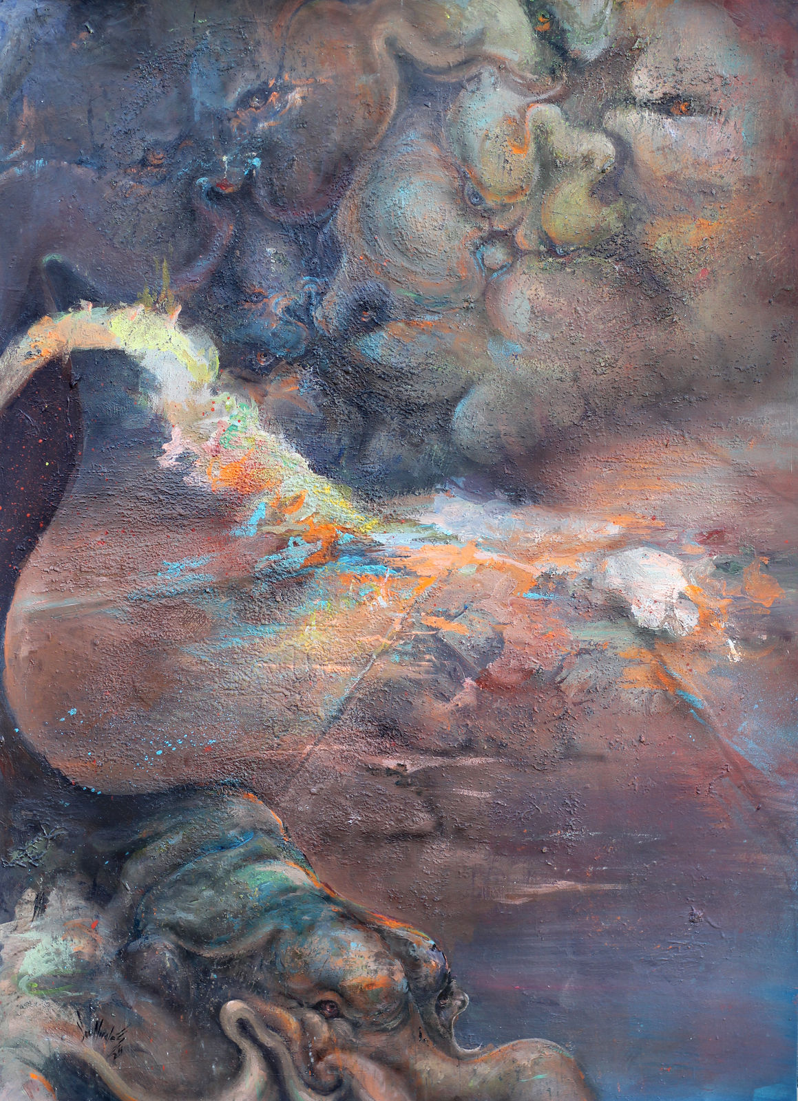 Jou Morales, Cubierto de escamas, 2024