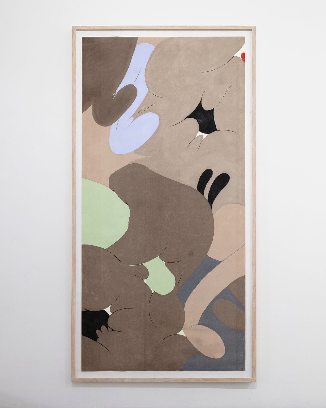 Waysatta Fernández, Dibujo 3 de la serie: un jardín para un bosque, 2025