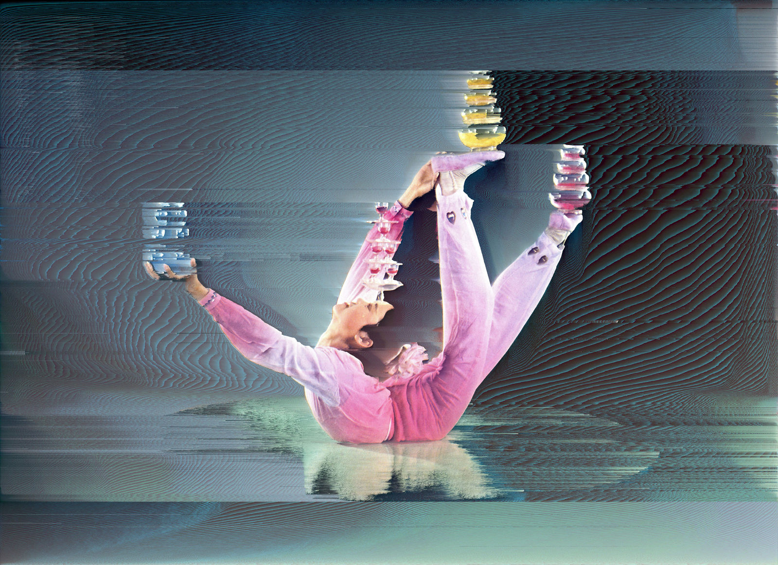 Gordon Cheung, Rolling with a Cup of Water, 2018