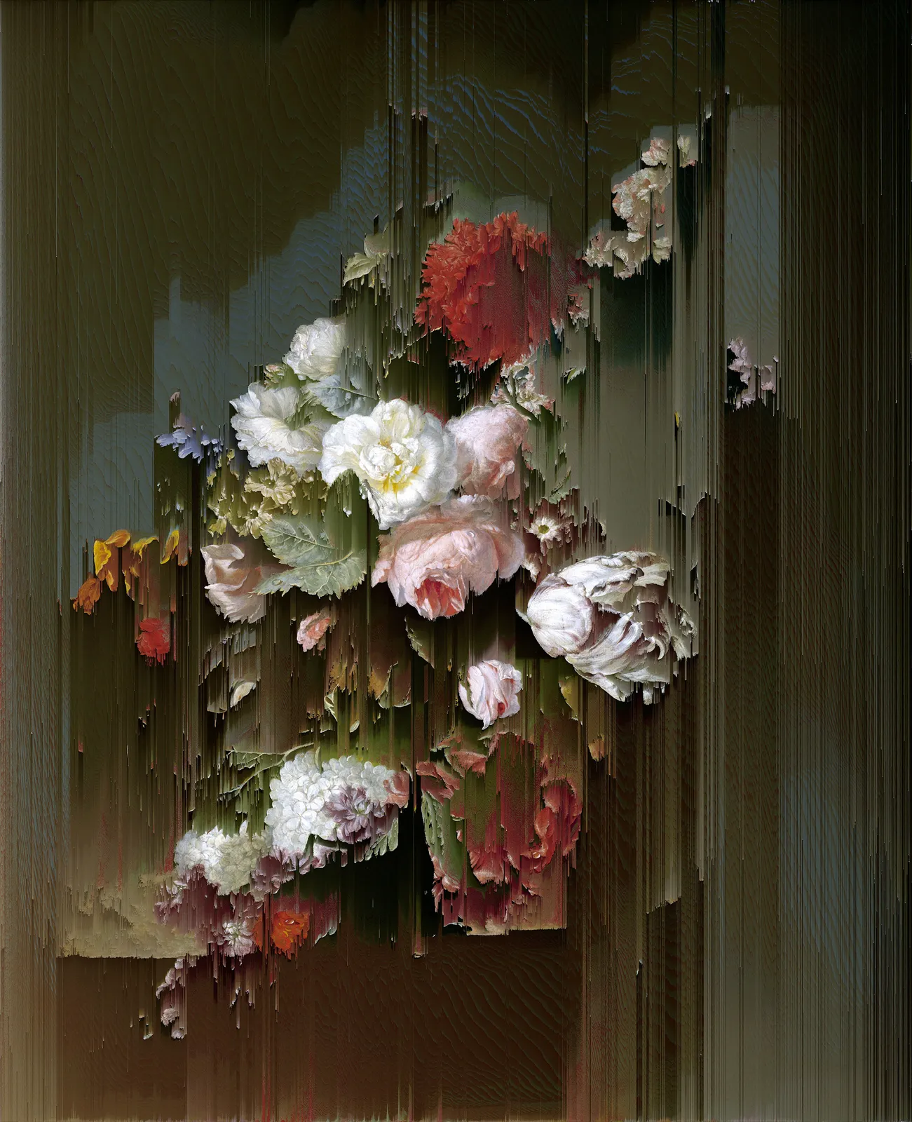 Gordon Cheung, New Order Still Life with Flowers (after Harmanus Uppink, 1789), 2021