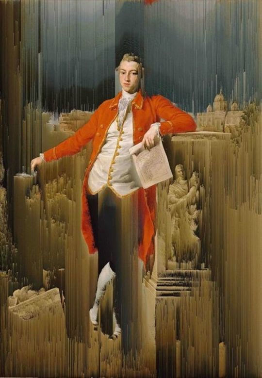 Gordon Cheung, Francis Basset 1st Baron de Dunstanville (after Pompeo Batoni), 2016