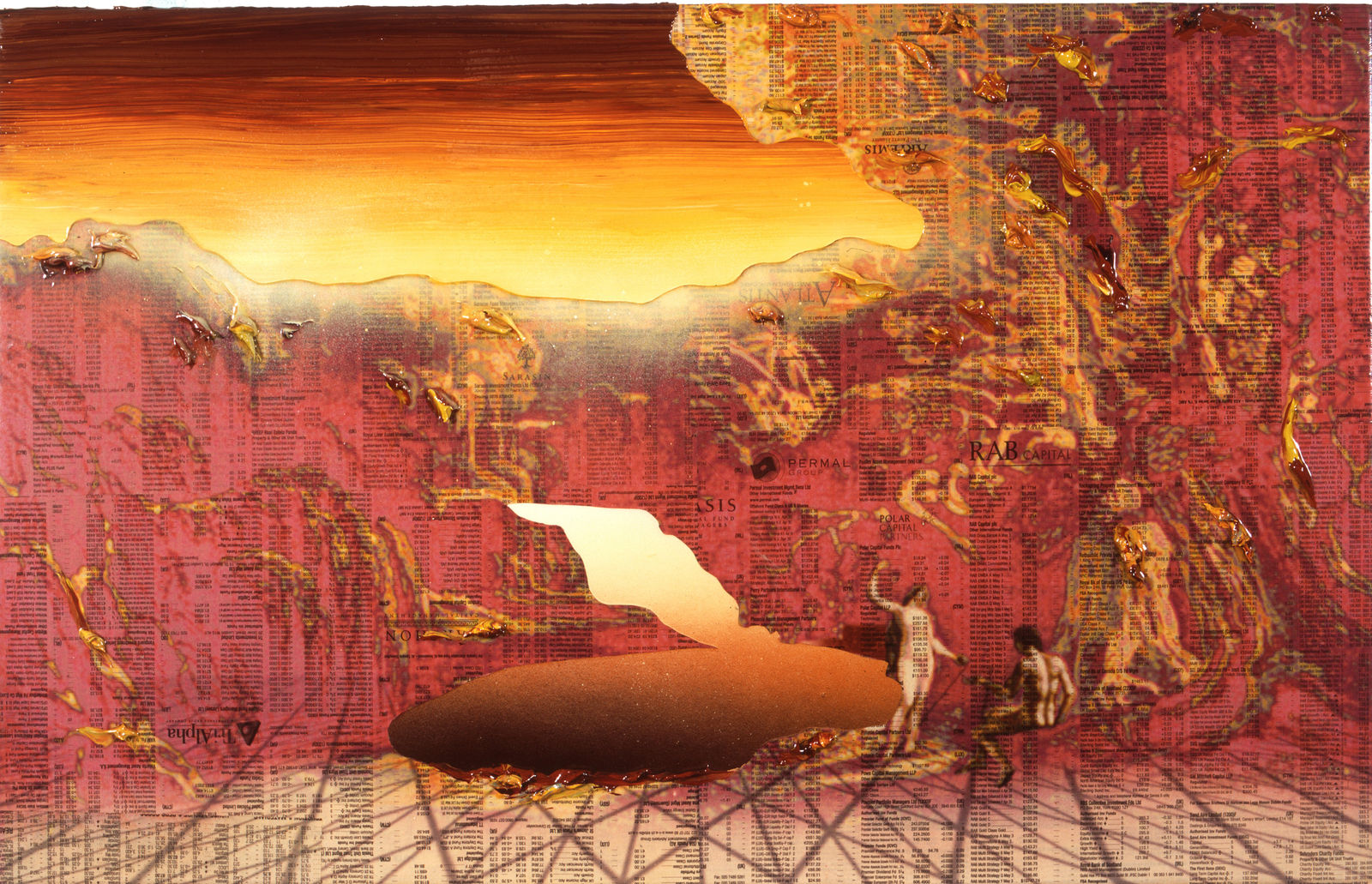 Gordon Cheung, Eve Tempting Adam (Study), 2007