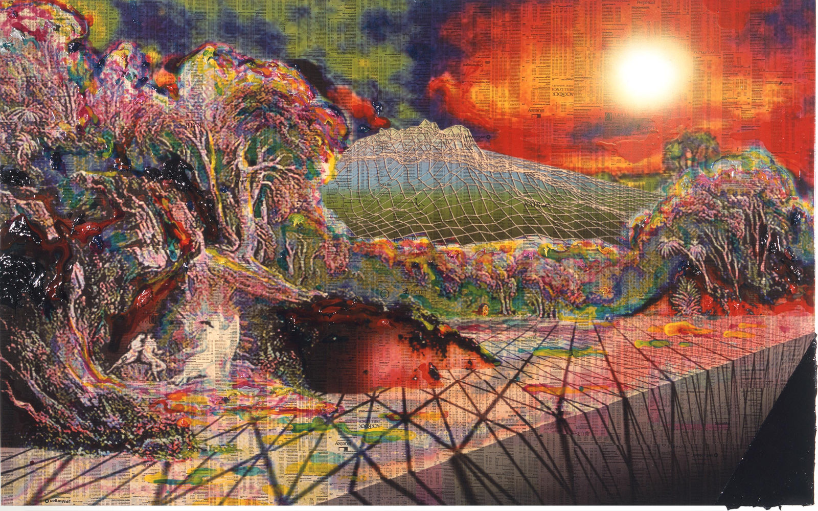 Gordon Cheung, Raphael Conversing with Adam and Eve, 2007