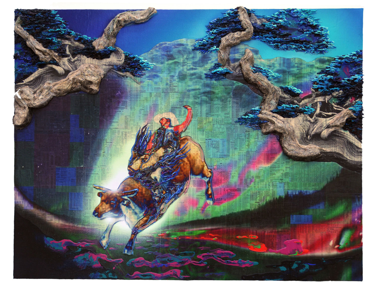 Gordon Cheung, Fade to Black (study), 2012