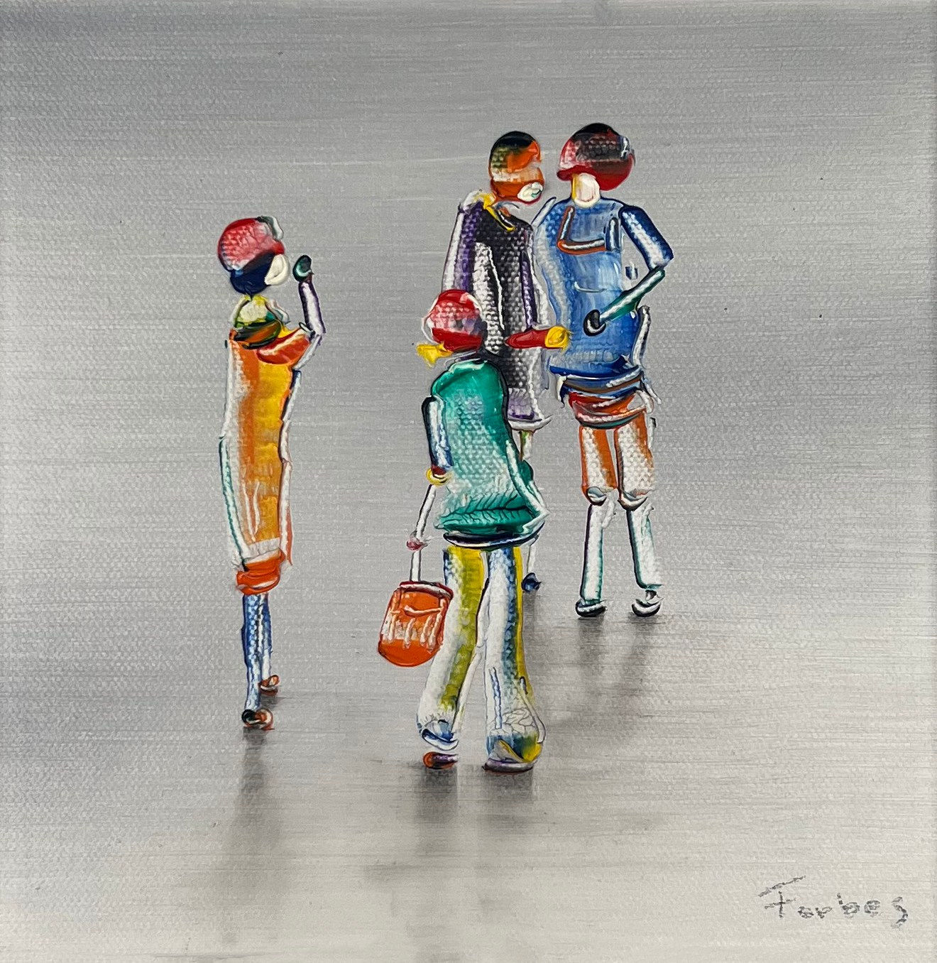 Stephen Forbes, Chatter Study II, 2024