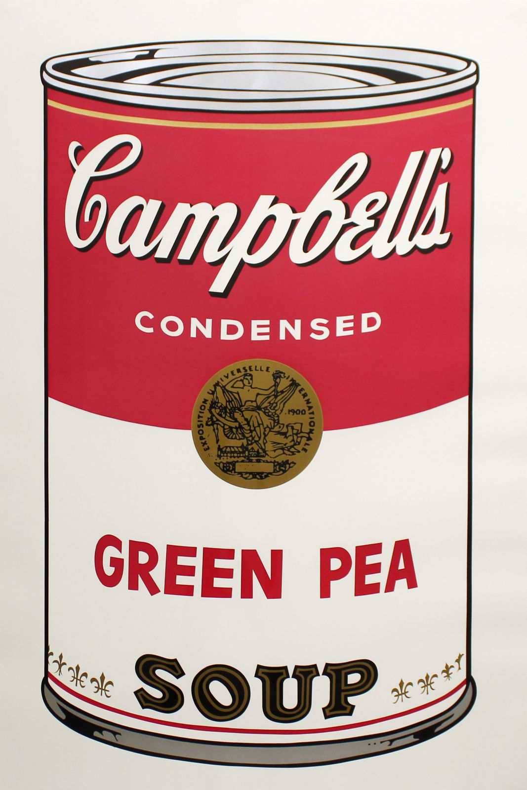 Andy Warhol, Campbell’s Soup Cans I: Green Pea (FS II.50), 1968