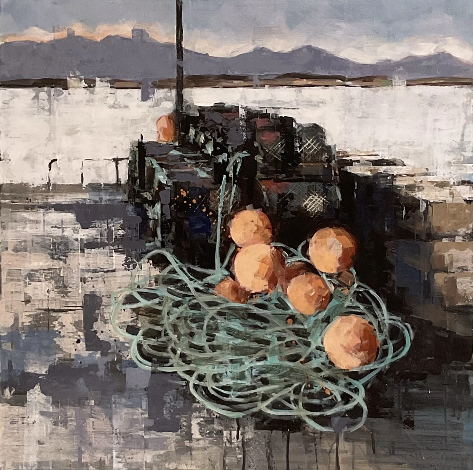 Bridget Flinn, Lobster Pots, Roundstone