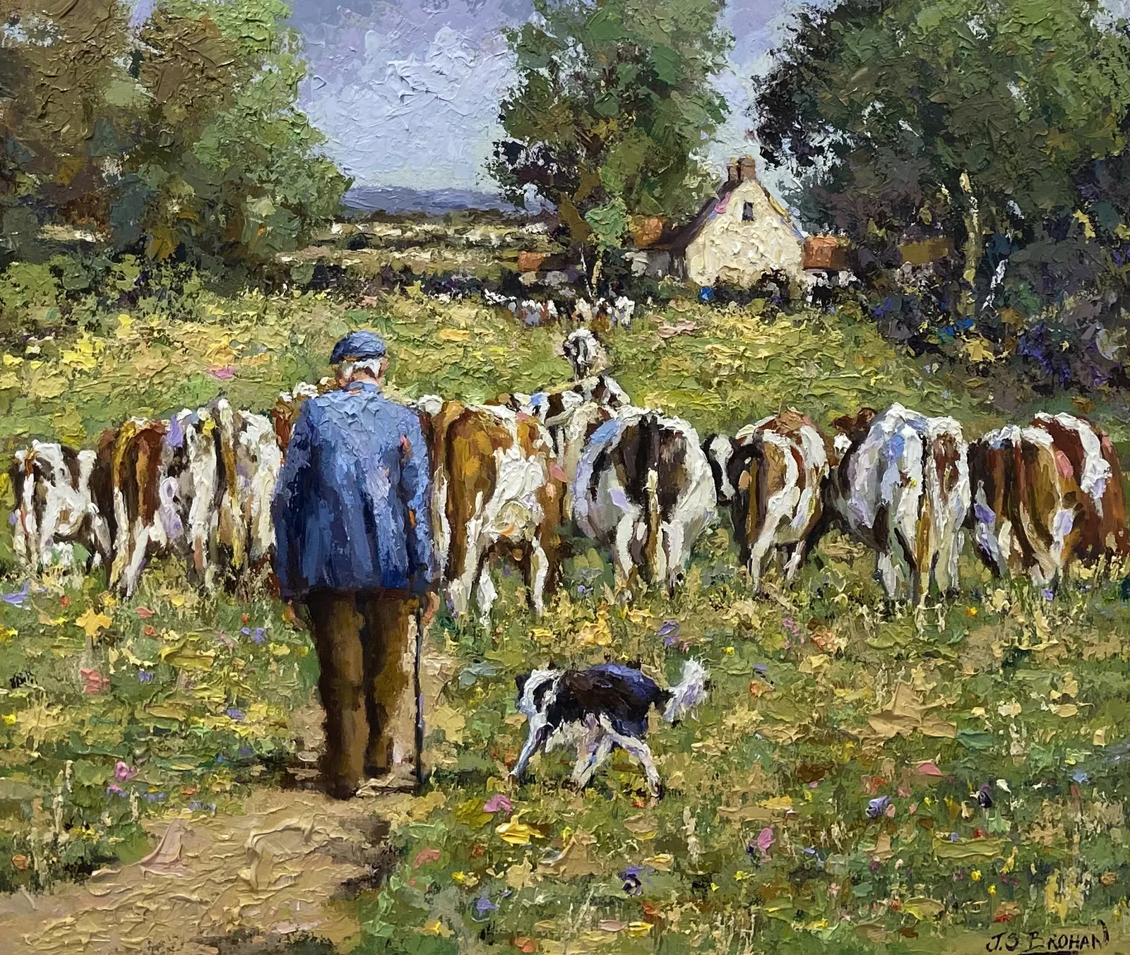 James Brohan, Heading Home