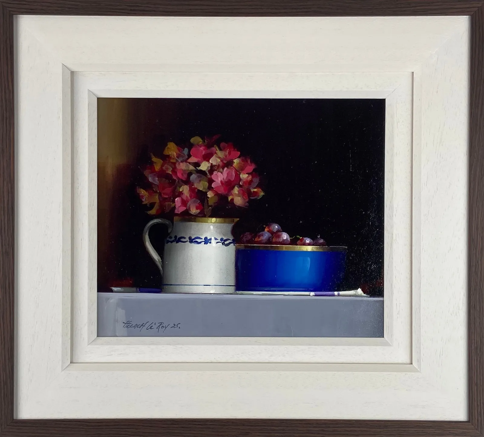 David French Le-Roy, Autumn Blue and Red